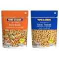 Tong Garden Party Snack Pouch, 500g & Garden Salted Peanuts, 400g (FROM INDIA) SAB. 