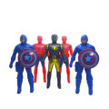 Avengers Four in One Action Kids Toys Captain America Spiderman Bat Man 4in1 Video Game Characters Kids toy Spider Man Super Heroes Robo Captain America. 