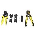 KOGEEK PARON Professional Solar Panel Crimping Tools 2.5-6mm² 14-10AWG Wire Crimper Solar Wire Connector Cut Kit With Wire Stripper Crimping Pliers Compatible with MC4. 