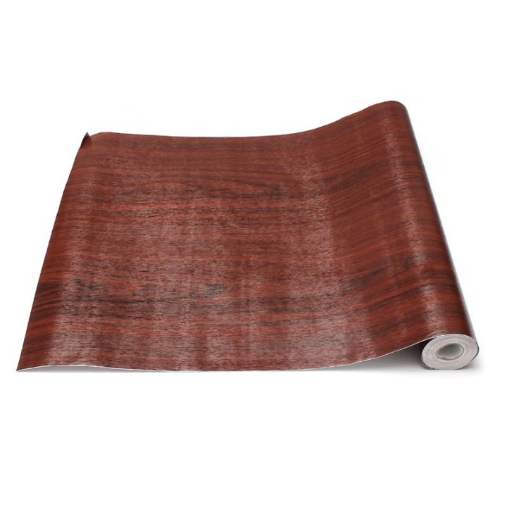 Decor 45cmx10m Self Adhesive PVC Wood Grain Wallpaper Wall Sticker for Living Room Study Kitchen Bedroom Decoration Waterproof,Moisture-Proof,Mould-Proof -13 Colors