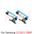 For Samsung Galaxy J5 2015 J500 J500F / J7 2015 J700 J700F Home Button keypad Sensor Audio Jack Headphone Flex Cable Repair Part. 