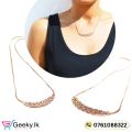 Women's Gold Plated Jewellery Set. 