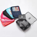 6pcs travel storage bag set, for closets, closets, suitcases, thickened bags, travel manager, bags, shoe bags, cube bags. 