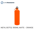 Metal Bottle Plain - 1000ml. 