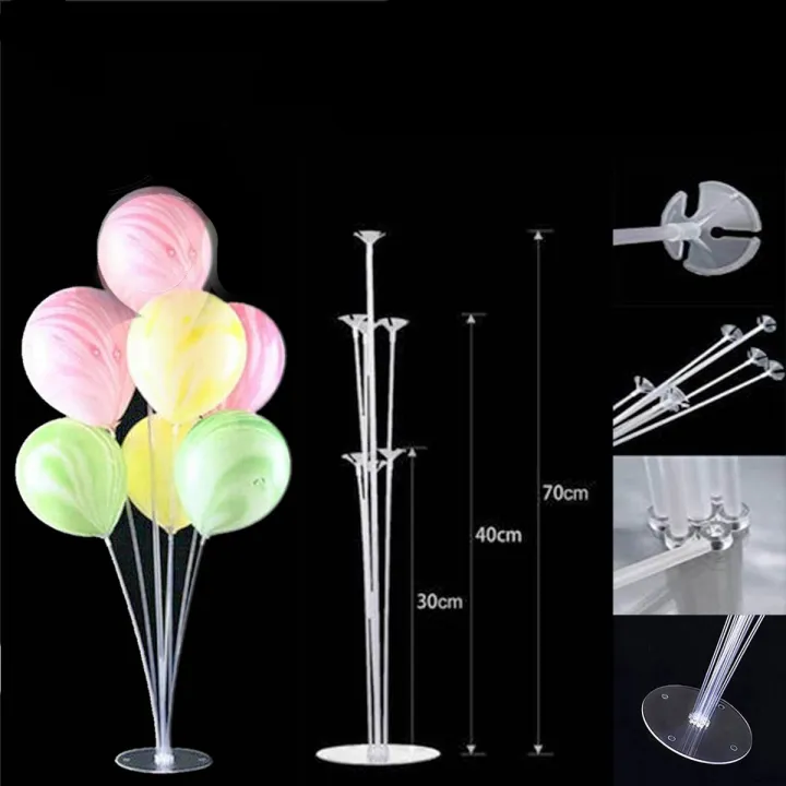 7 Tubes Balloons Stand Holder Column