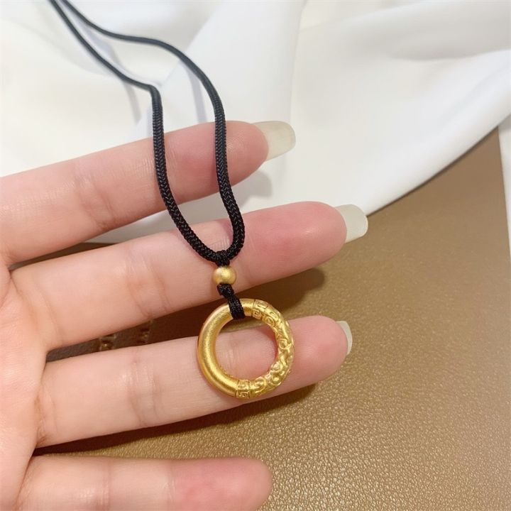 %E3%80%90Cost-effective%E3%80%91Acacia%20Bean%20Safe%20Buckle%20Necklace%20Women's%20Light%20Luxury%20High-end%20Gankun%20Ring%20Pendant%20Girlfriend%20New%20Chinese%20Style%20Woven%20Rope%20Neck%20Chain%20Trendy%20-%20Image%206