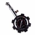 【Red】 Tire Pressure Gauge Tyre Air Table Tester Meter Bar kg/cm2 0-100 PSI Auto Vehicle Car. 