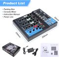4 CHANNEL USB MIXER - INF4USB Live Studio Stereo  bluetooth Mixer Sound Mixing DJ USB Console Kandy Musical HUb. 