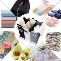 Laundry Basket 3 Section,Foldable Dirty Laundry Hamper, Laundry Room Organization,Clothes Baskets With Side Pocket,Laundry Sorter（Black and white gray）. 