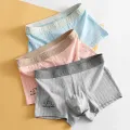 Factory Direct Sales Men's Underwear Modal Boxer Printed Mesh Comfortable Boxers Youth Trendy Men's Underwear. 