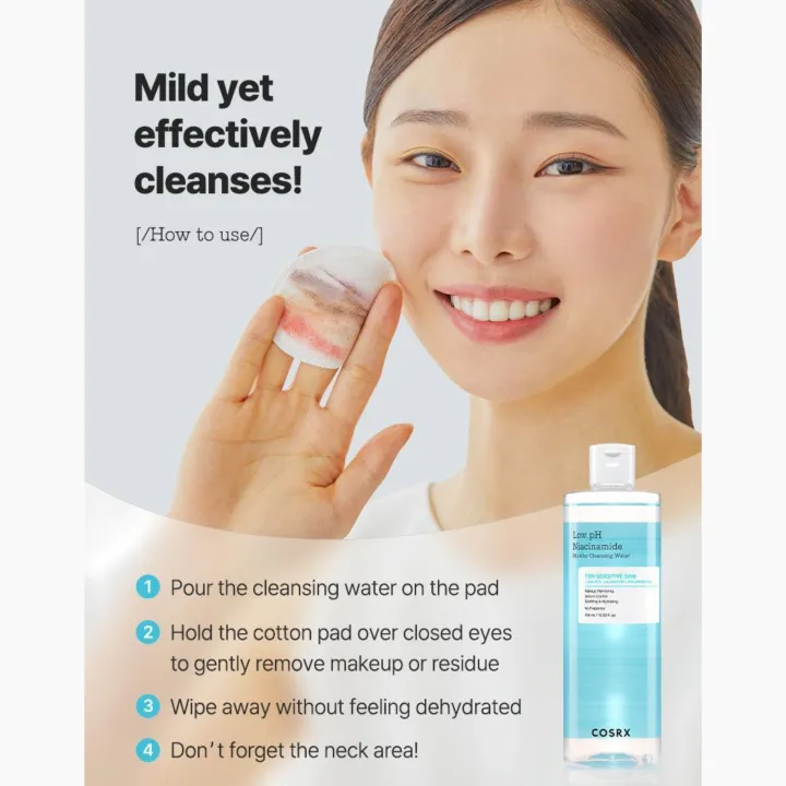 COSRX%20Low%20pH%20Niacinamide%20Micellar%20Cleansing%20Water%20100ML%20-%20Image%203