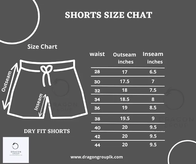 Dry-Fit Modern Men shorts black color casual sport short training