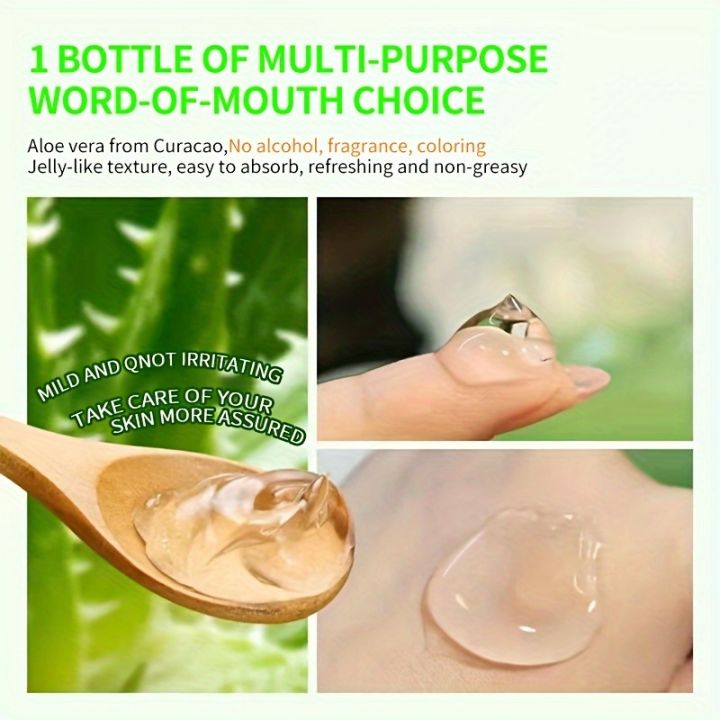 SEOMOU%20Aloe%20Vera%20Gel%20300g%20Hydrating%20Moisturizing%20Soothing%20Gel%20Men%20And%20Women%20Cream%20Moisturizing%20Rejuvenation%20Care%20Face%20-%20Image%205