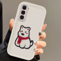 Sroof Case For Infinix Hot 60 Pro Infinix Hot 60 Pro + New Angel Eye Matte Shockproof DIY Stickers for Puppies phone case back cover. 