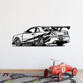 The Fast and The Furious Sport Car Racing Wall Stickers Vinyl Decals for Kids Bedroom Home Decor Murals Removable Poster DW14480. 