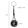 F1 Racing Souvenirs Car Tire Keychain Gift Mini Car Keychains Unisex Key-Ring ZHANGNA. 