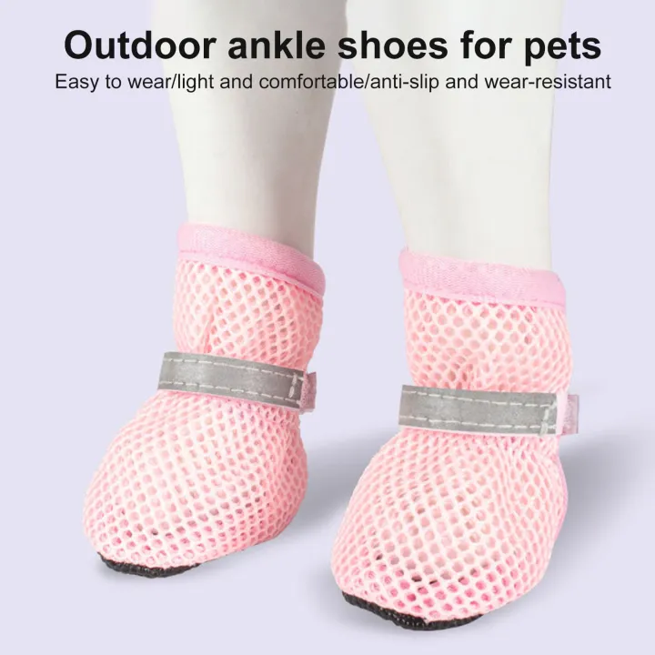 Pet%20Shoes%20for%20Dogs%20Breathable%20Dog%20Shoes%20for%20Hot%20Pavement%20Protect%20Pet's%20Paws%20in%20Style%20Perfect%20for%20Walking%20Hiking%20Running%204pcs%20Set%20Protective%20Dog%20Paw%20Shoes%20-%20Image%204