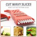 Vegetables Cutter Garlic Grater Potato Peeler Cucumber Carrot Slicer Graters Fruit Vegetable Tools Kitchen Gadgets 5 in 1 Vegetable Slicer. 