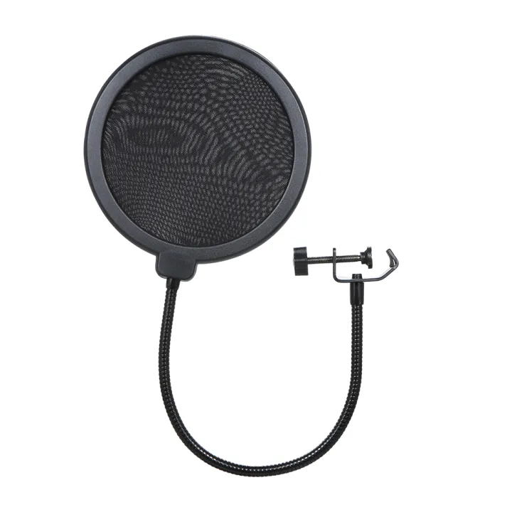 HXSJ%20Micro-Phone%20Pop%20Strainer%20Mic%20Shield%20Dual%20Layer%20Singing%20Windscreen%20Professional%20Mic%20Studio%20Pop%20Strainer%20-%20Image%202