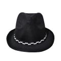 Nylon Wide Brim Hat Fedora Cap - Michael Jackson Style Hat - Fits Under 58cm - Hats Caps. 