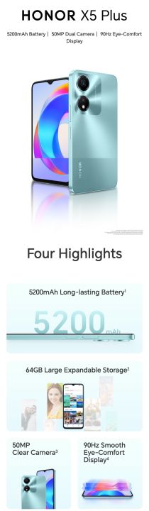 HONOR%20X5%20PLUS%20%204/64GB%20%20TRCSL%20APPROVED%20-%20Image%202