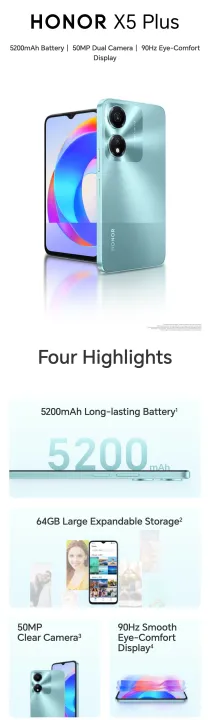HONOR%20X5%20PLUS%20%204/64GB%20%20TRCSL%20APPROVED%20-%20Image%202