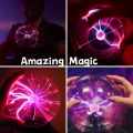 lights for decoration Magic Static Plasma Ball Lamp Touch Novelty Ball Atmosphere Night Light Holiday Decoration Children's Birthday Christmas Gift. 
