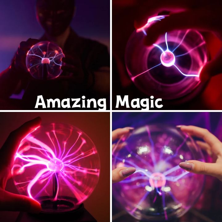 lights%20for%20decoration%20Magic%20Static%20Plasma%20Ball%20Lamp%20Touch%20Novelty%20Ball%20Atmosphere%20Night%20Light%20Holiday%20Decoration%20Children's%20Birthday%20Christmas%20Gift%20-%20Image%202