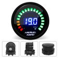 【pressure gauge】 2inch 52MM Digital 20 LED Boost bar psi Vacuum temp Oil temp press Voltmeter Air/fuel ratio EGT temp RPM Gauge. 