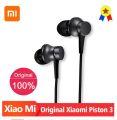 Earphone Xiaomi Piston 3 Fresh version  3.5mm Standard plug Earphone HD Mic Wired headset For Samsung Xiaomi huawei Redmi phones and PC. 
