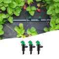 60 Pieces 4GPH Removable Drip Sprinkler Irrigation Drip Emitter Garden Flag Irrigation Dripper, for Trees and Shrubs. 