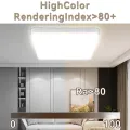 Modern LED Ceiling Lamp 40/50/60W AC85-265V Square LED Panel Ceiling Light for Bedroom Living Room Kitchen Indoor Lighting Fixture. 