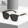 LouisWill Sunglasses Unisex Fashion Sunglasses UV400 Sun Protection Sunglasses Anti Glare Sunglasses HD Lens Eyes Protection Eyewear Wood Grain Sun Glasses. 