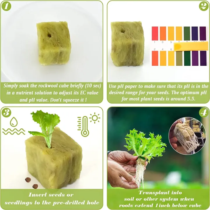 50Pcs%20Stoool%20Hydroponic%20Grow%20Media%20Starter%20Cubes%20Plant%20Cubes%20Soilless%20Substrate%20ed%20Rock%20Wool%20Plug%20ling%20Block%20-%20Image%206