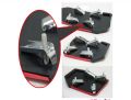 【black】 Car pedal modification universal metal brake pad clutch accelerator accessories. 