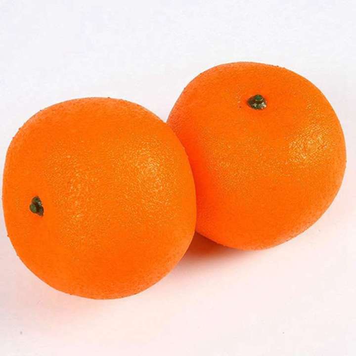 4%20Pcs%20Soft%20Plastic%20Simulation%20Orange%20Fruit%20Home%20Decoration%20Burgundy%20-%20Image%205