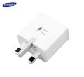 Somsung 3-Pin Charger With Type-C Cable White. 