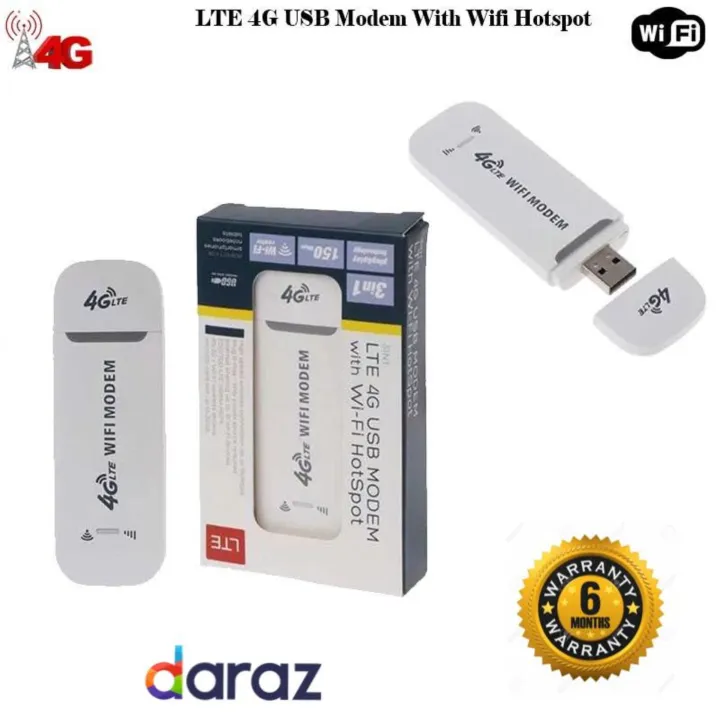 Genuine 4G / 3G LTE USB WIFI Portable Dongle + Router + Modem + Hotspot + WIFI