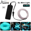 Auoyo 118inches LED EL Strip Light  Lights  Car Interior Decoration Strips Neon for Party Bar Christmas Halloween Decorative lights. 