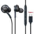 Samsung AKG Type-C / 3.5mm Earphone with Mic - Sound Sports Handsfree Headset Headphone For Type C Smart Mobile Phone. 