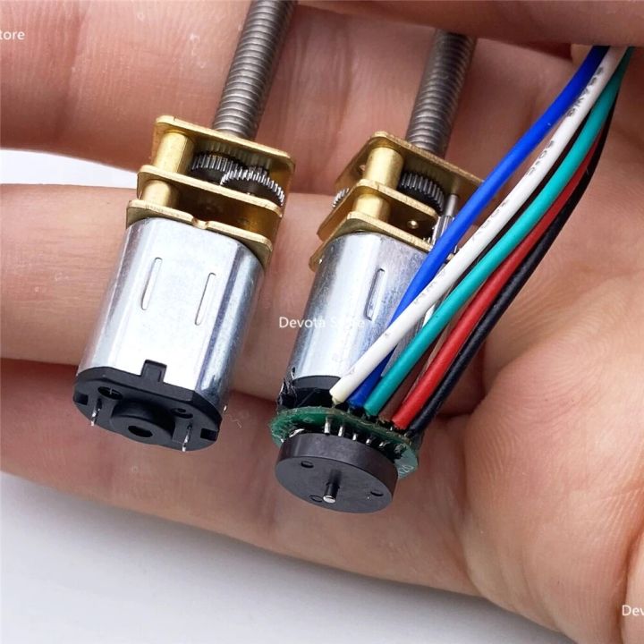Threaded%20Screw%20Long%20Shaft%20N20%20DC%20Gear%20motor%203V%206V%2012V%20M4%20100MM%20Magnetic%20Encoder%20DIY%20Model%20smart%20robot%20Door%20lock%20motor%2030-600RPM%20-%20Image%205