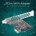 PCIe PCI Express to SATA3.0 2-Port SATA III 6G Expansion Controller Card Adapter. 