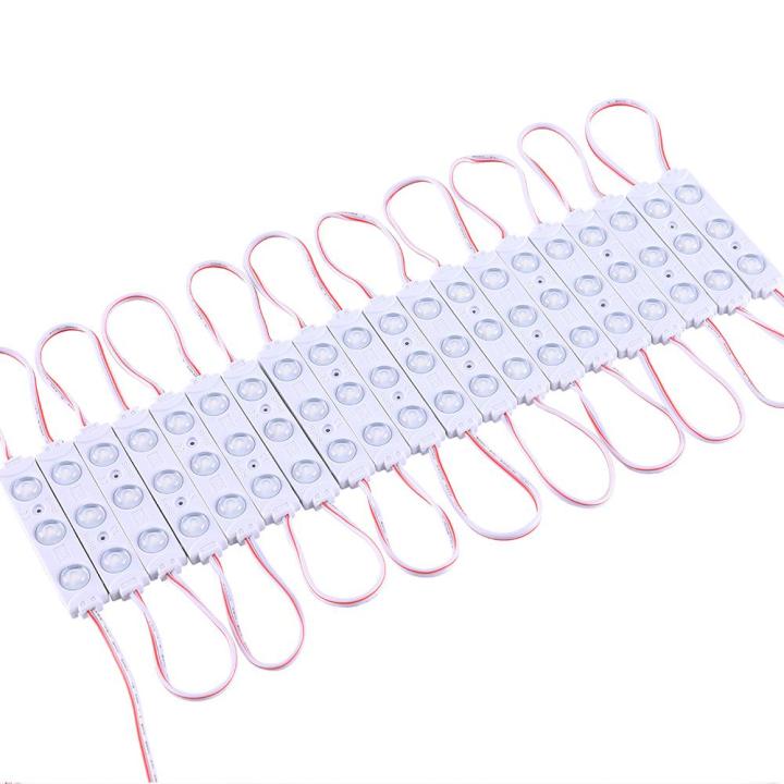 10PCS%20%20DC12V%206500K%20Injection%203%20LED%20Module%201.32%20W%20Waterproof%20Decorative%20Back%20Light%20for%20Letter%20Sign%20Advertising%20Signs%20with%20Tape%20Adhesive%20Backside%20-%20Image%205