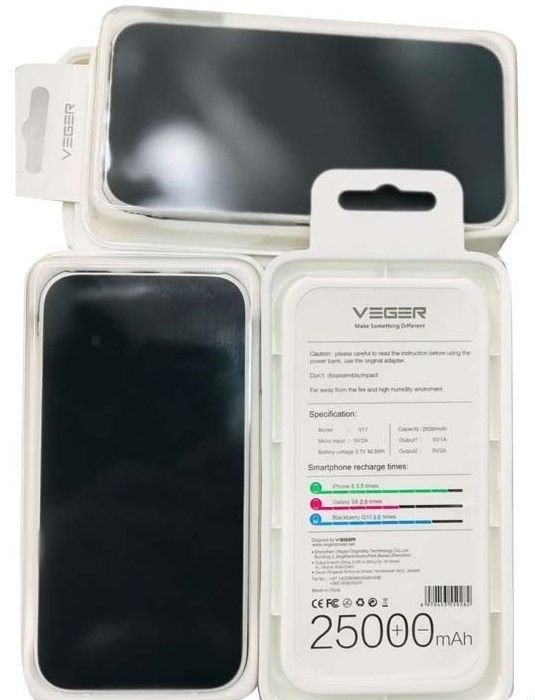 VEGER power bank 25000mah v11