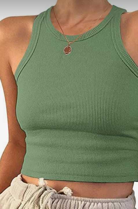 Cuelo%20Solid%20Ribbed%20Crop%20Top%20-%20Women's%20Slim%20Fit%20Sleeveless%20Tank%20Top%20-%20Image%209