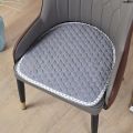 Horse Red Chair Net Negotiation Cushion Nail Makeup Semicircle Hoof ins Chessboard Business Plaid Hair Chair Sand Pad [. 