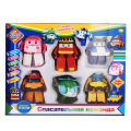 〓Official Authorization〓COD〓 Teacher Recommended Transforming Police Car Perli Police Robot Transforming Toy Amber Haley Mark Children's Toy 〓COD〓. 