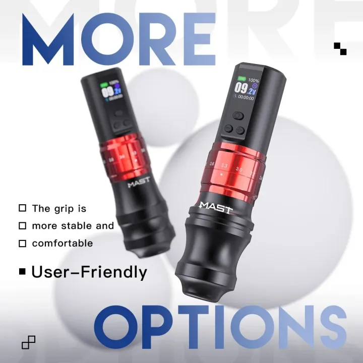 Bargain%20price%20Mast%20Tattoo%20Fold%202%20Pro%20RCA%20or%20Wireless%20Model%20with%202%20Unique%20Replaceable%20Large%20Handles%20Wireless%20Tattoo%20Pen%20Tattoo%20Kit%20-%20Image%203