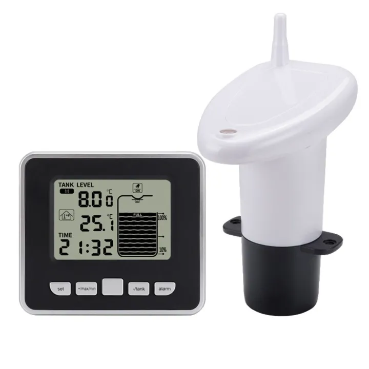 Kit%20Measuring%20Tank%20Liquid%20Ultrasonic%20Flow%20Wireless%20Monitor%20Alarm%20Meter%20Level%20Water%20Sensor%20Time%20Transmitter%20Depth%20-%20Image%206