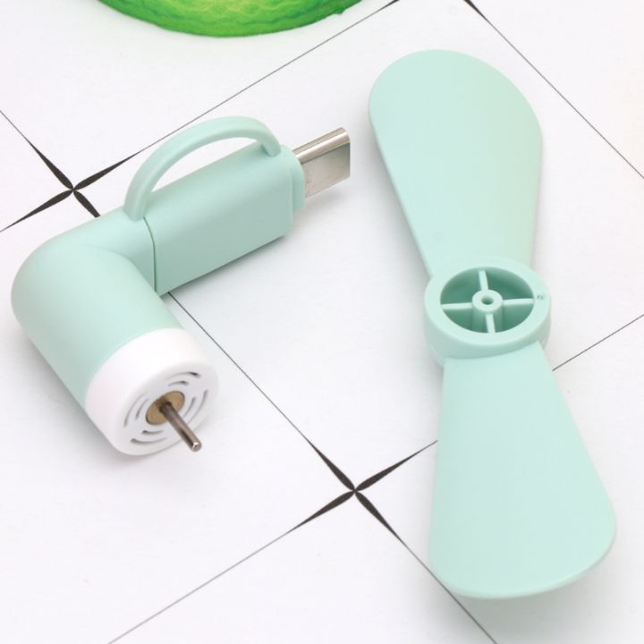 2 in 1 Type C Micro USB Mini Fan Cooler for Htc Type-C USB -C for Smart Cell Phone Cooling Fans